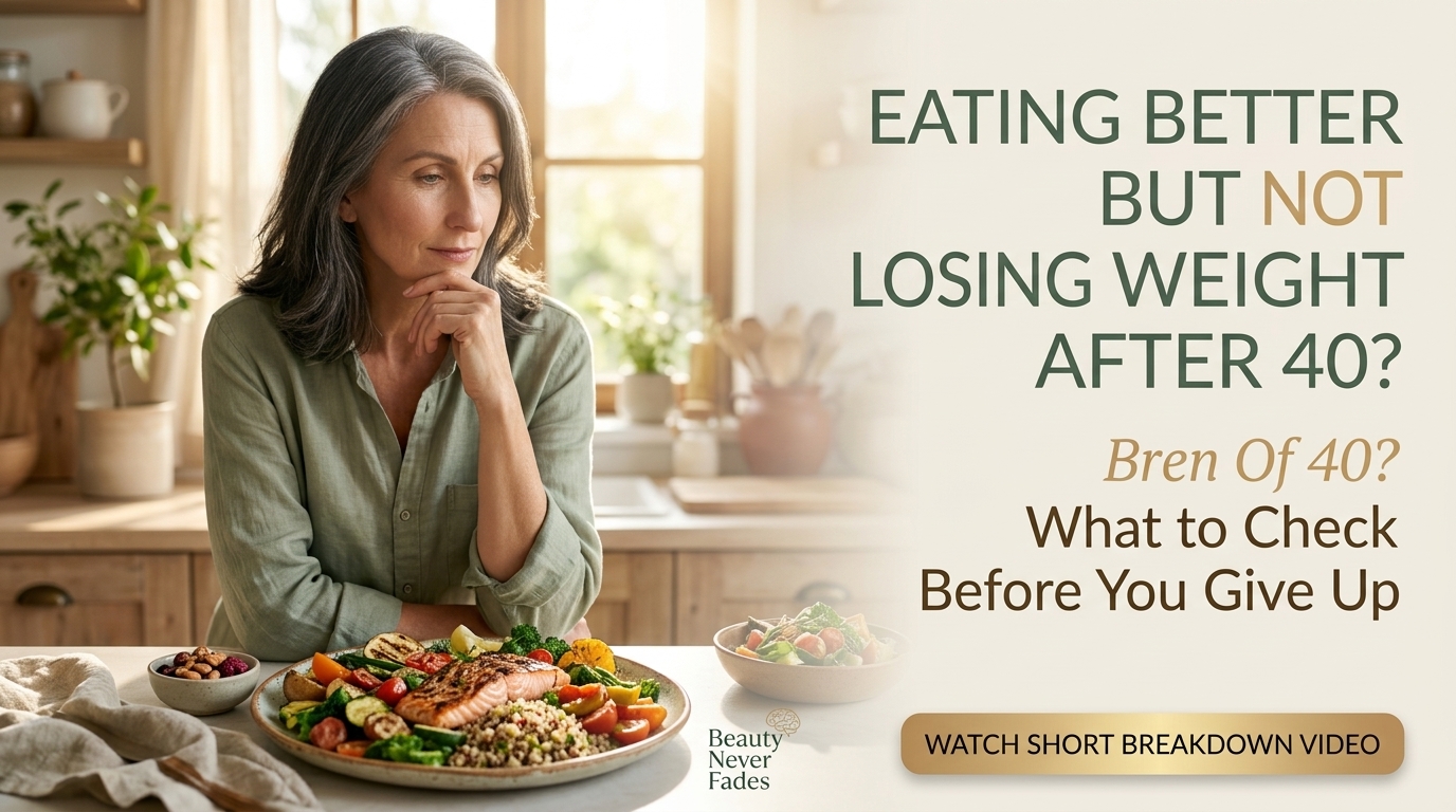 Eating Better but Not Losing Weight After 40? What to Check Before You Give Up